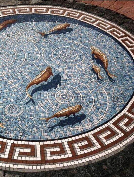 Fishpond Mosaic